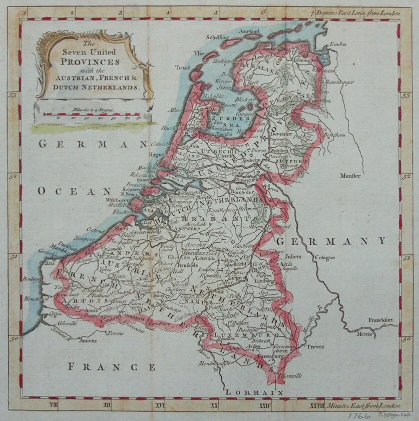 Map of Netherlands